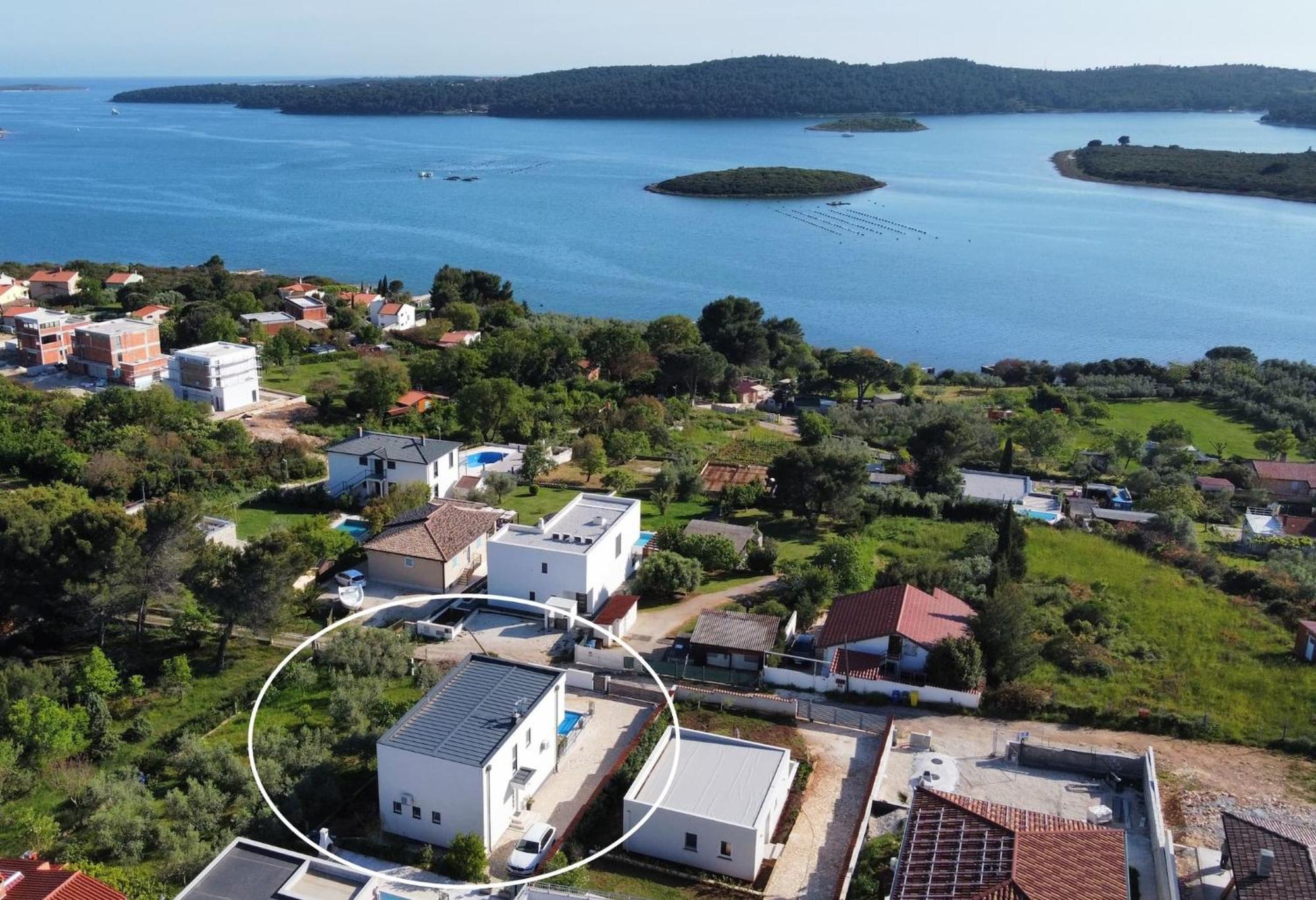 Villa Pura Vida With Sea View Pula Exterior photo